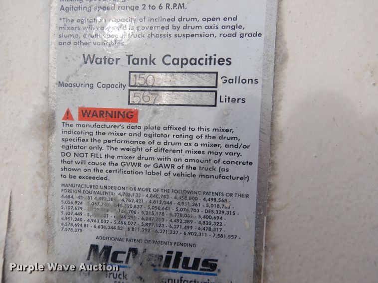 image for item FA9480 1997 Mack RD600  ready mix truck