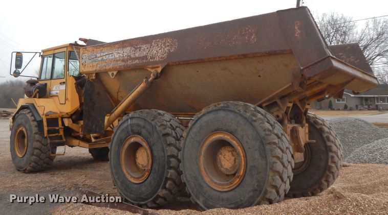 image for item GG9372 1997 Volvo A25C  haul truck