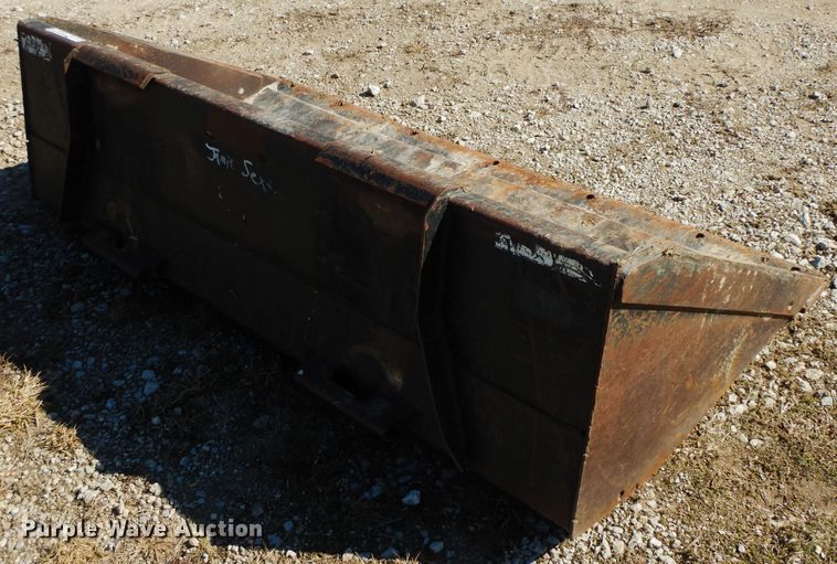 image for item GG9380 72"W skid steer bucket