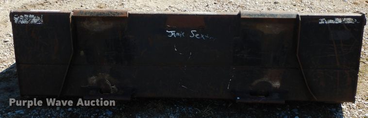 image for item GG9380 72"W skid steer bucket