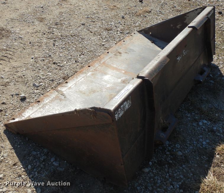 image for item GG9380 72"W skid steer bucket