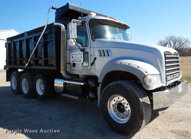 image for item GG9381 2012 Mack GU713  dump truck