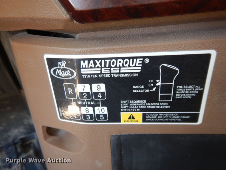 image for item GG9381 2012 Mack GU713  dump truck