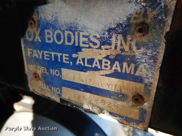 image for item GG9381 2012 Mack GU713  dump truck