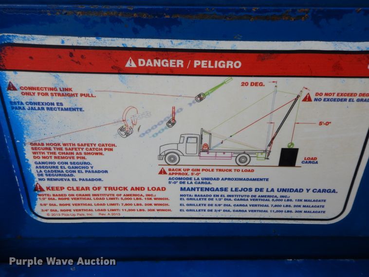 image for item GG9382 2017 Ford F650  winch truck