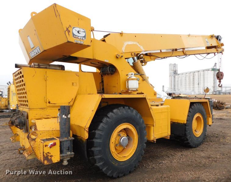 image for item HK9661 1978 Grove RT518  rough or all terrain crane
