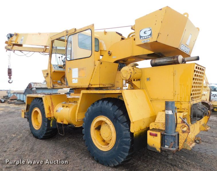 image for item HK9661 1978 Grove RT518  rough or all terrain crane