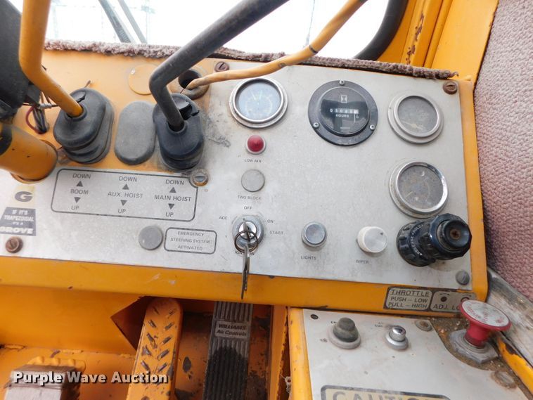 image for item HK9661 1978 Grove RT518  rough or all terrain crane