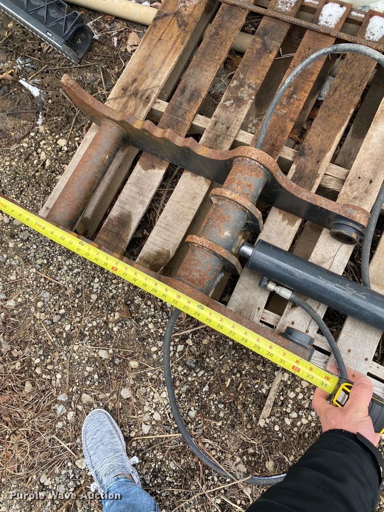 image for item HM9380 (2) Bobcat excavator buckets