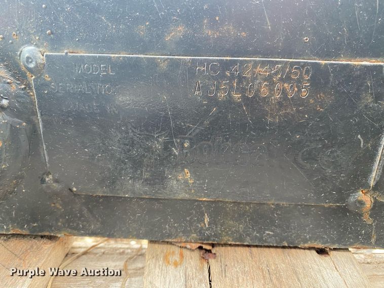 image for item HM9380 (2) Bobcat excavator buckets