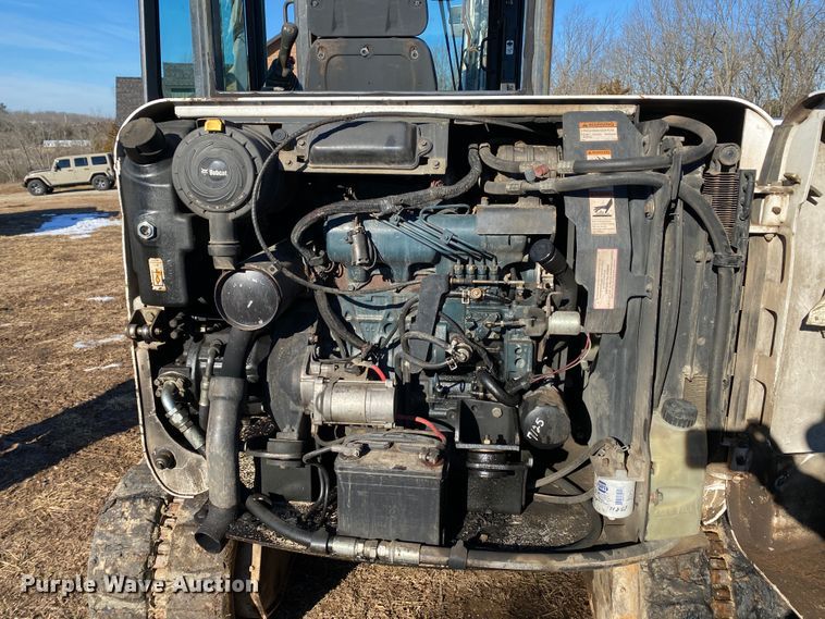 image for item HR9418 2002 Bobcat 337D  mini excavator