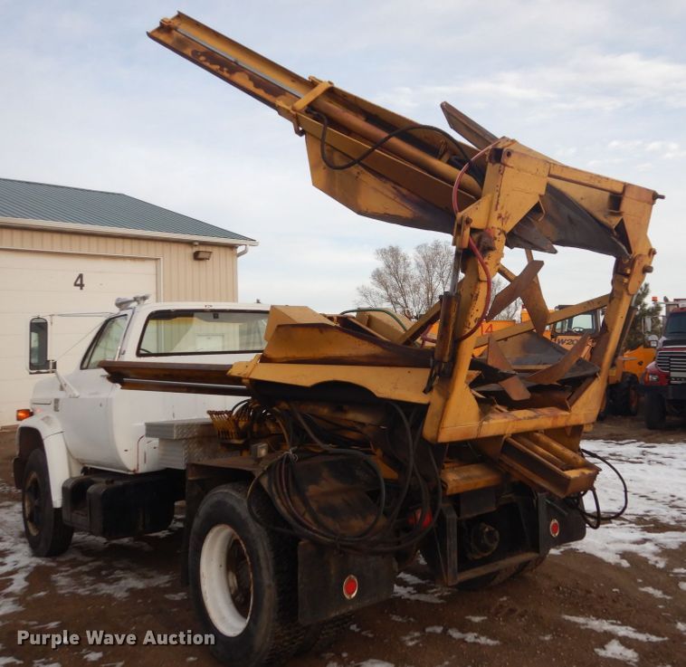 image for item HS9765 1978 Chevrolet C65  truck with Vermeer tree spade