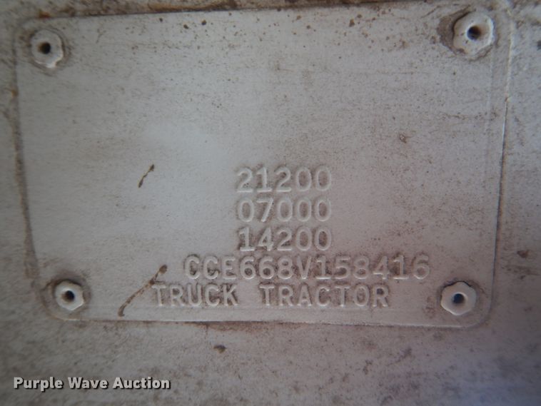 image for item HS9765 1978 Chevrolet C65  truck with Vermeer tree spade