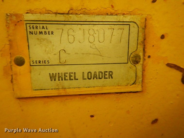 image for item HS9920 1974 Caterpillar 966C  wheel loader