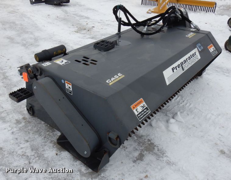 image for item HX9567 Case Preparator skid steer rake