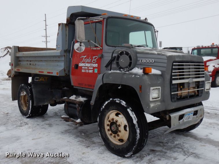 image for item HX9577 1995 Ford LN8000  dump truck