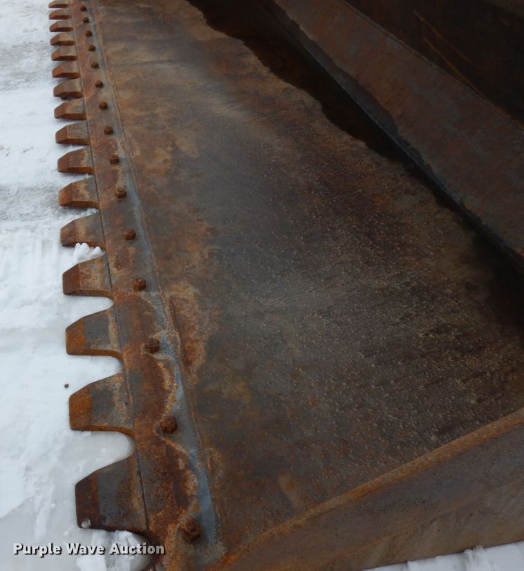 image for item HX9588 Virnig 96"W low profile skid steer bucket