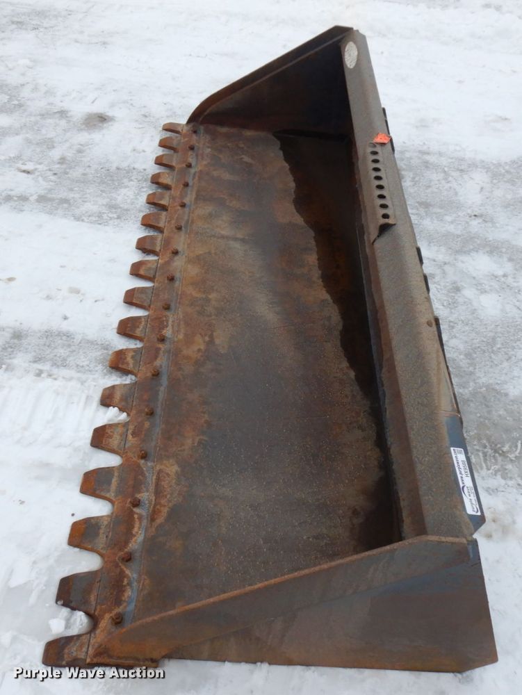 image for item HX9588 Virnig 96"W low profile skid steer bucket