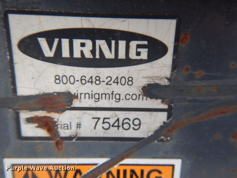 image for item HX9588 Virnig 96"W low profile skid steer bucket