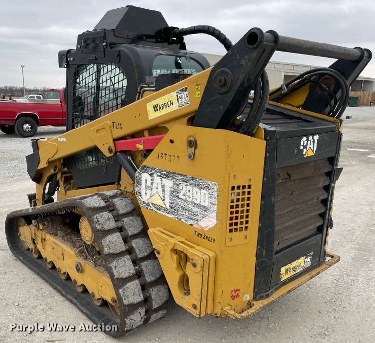 image for item HX9765 Caterpillar 299D XHP  tracked skid steer loader