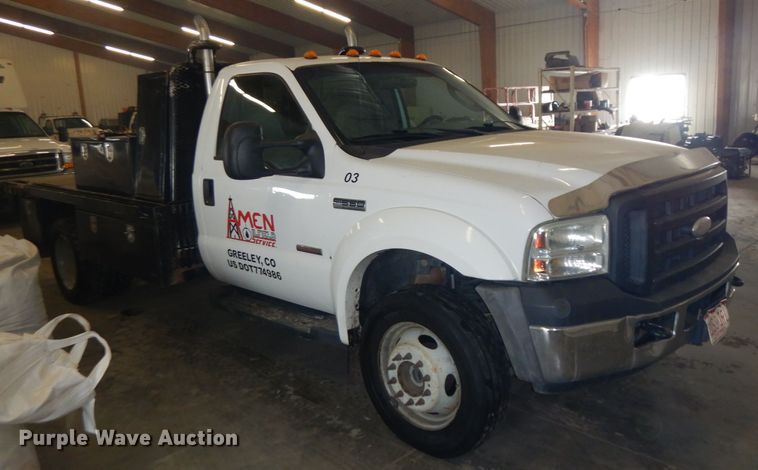 image for item IG9188 2007 Ford F550 Super Duty  winch truck