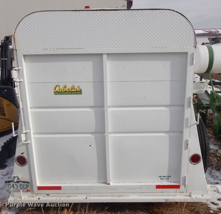 image for item IG9197 1986 livestock trailer
