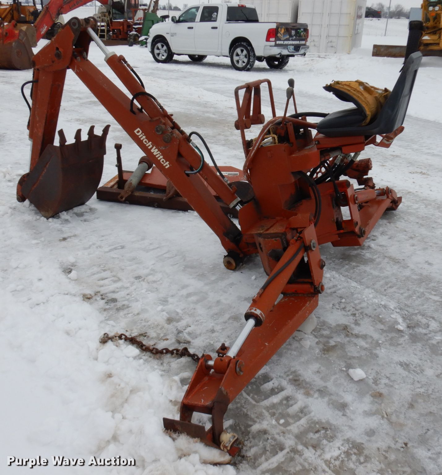 Ditch Witch 140 backhoe attachment in Wilton, IA Item HX9586 sold