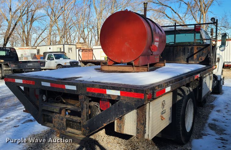 image for item DN6003 2003 Ford F650 Super Duty  flatbed truck