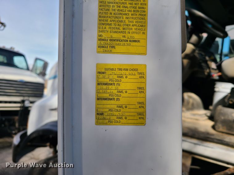 image for item DN6012 2006 Sterling L-Line  crane truck