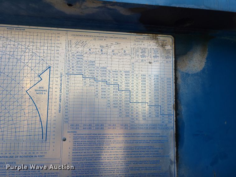 image for item DN6012 2006 Sterling L-Line  crane truck