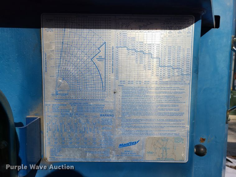 image for item DN6012 2006 Sterling L-Line  crane truck