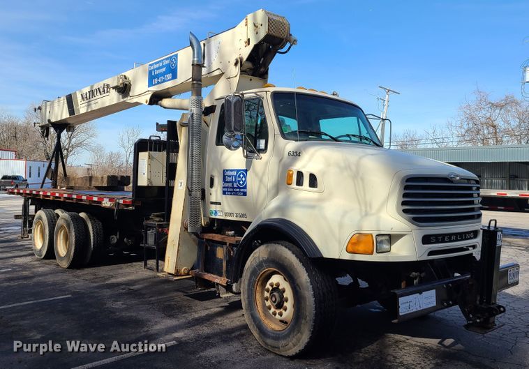 image for item DN6013 2001 Sterling L-Line  crane truck