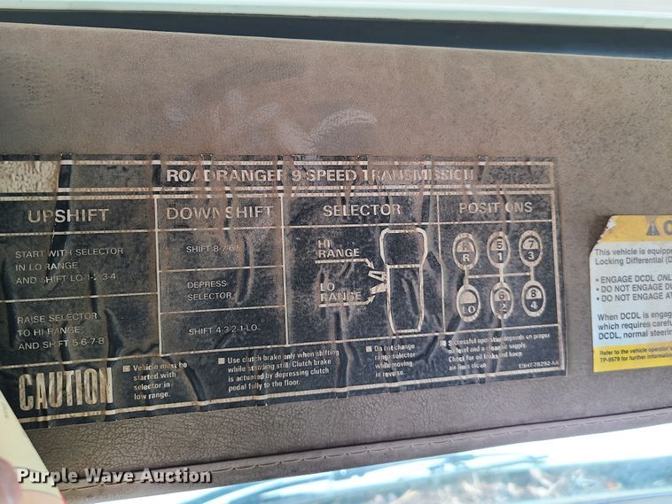 image for item DN6013 2001 Sterling L-Line  crane truck