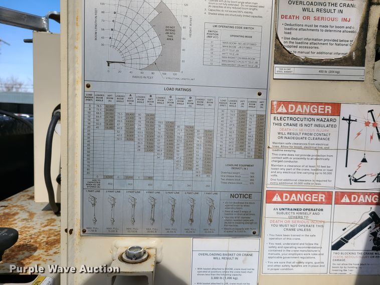 image for item DN6013 2001 Sterling L-Line  crane truck