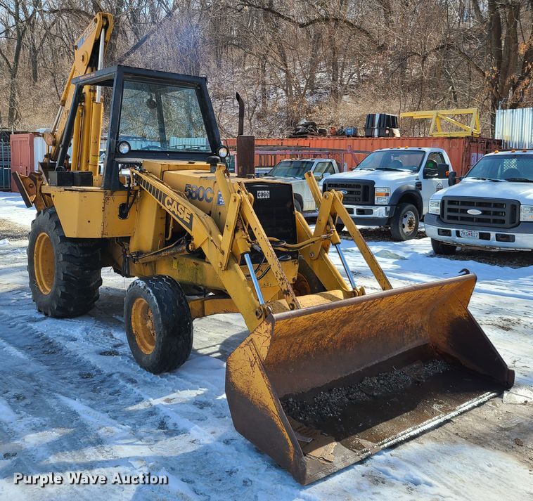 image for item DN6015 1979 Case 580C  backhoe
