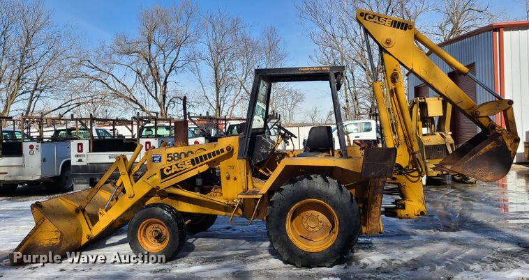 image for item DN6015 1979 Case 580C  backhoe