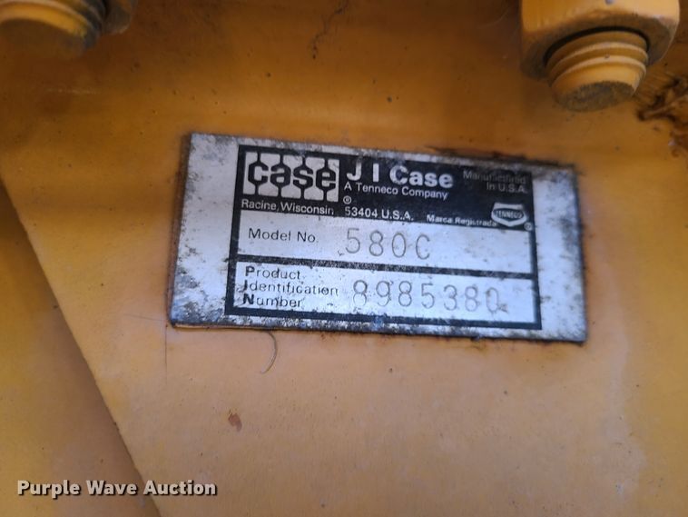 image for item DN6015 1979 Case 580C  backhoe