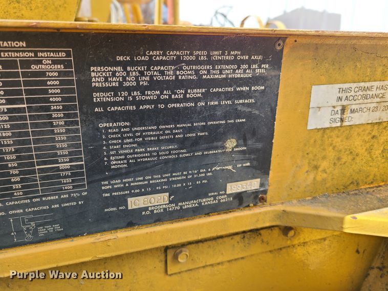 image for item DN6018 Broderson IC-80-2-D  crane