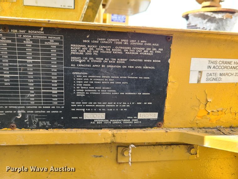 image for item DN6019 Broderson IC-80-2-D  crane