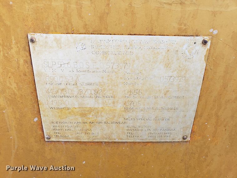 image for item DN6023 1995 JCB 506B  telehandler