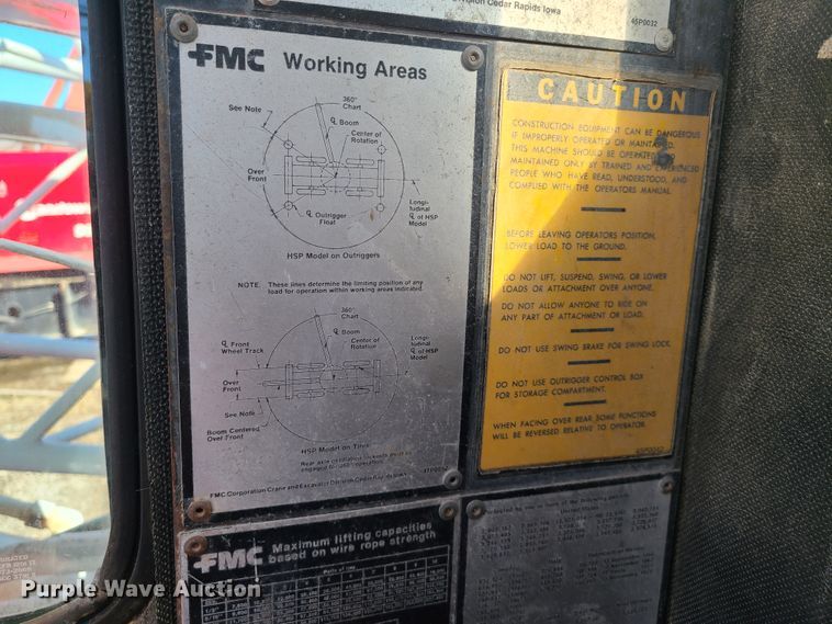 image for item DN6060 1979 Link Belt HSP-22  crane