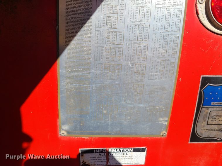 image for item DN6060 1979 Link Belt HSP-22  crane