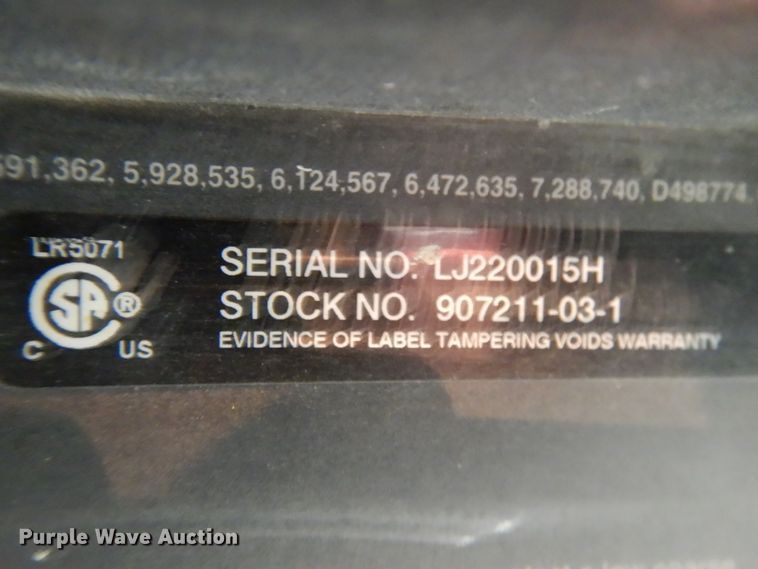 image for item HX9611 Miller Bobcat 250 welder/generator