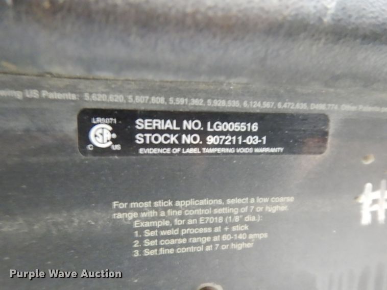 image for item HX9615 Miller Bobcat 250 welder/generator