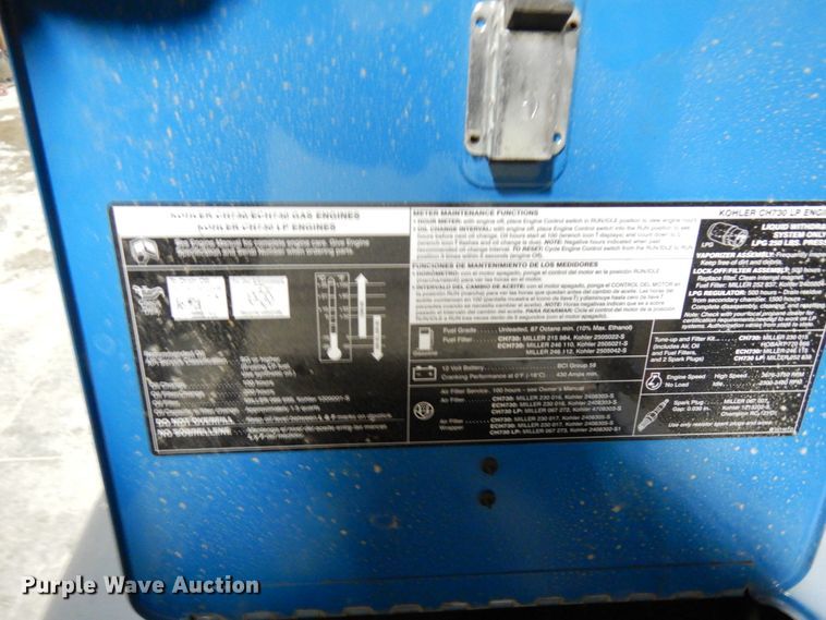 image for item HX9618 Miller Bobcat 250 welder/generator