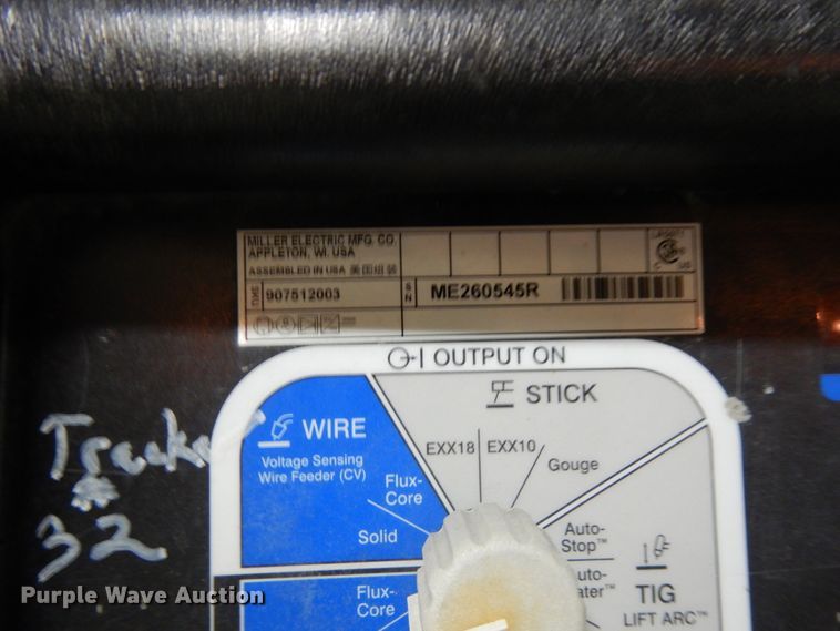 image for item HX9628 Miller Trailblazer 325 EFI welder/generator