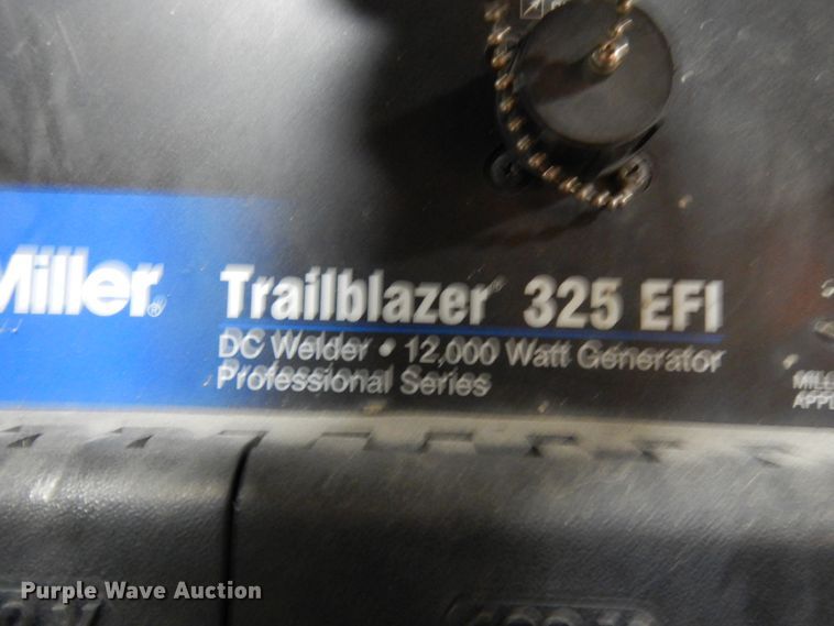 image for item HX9628 Miller Trailblazer 325 EFI welder/generator