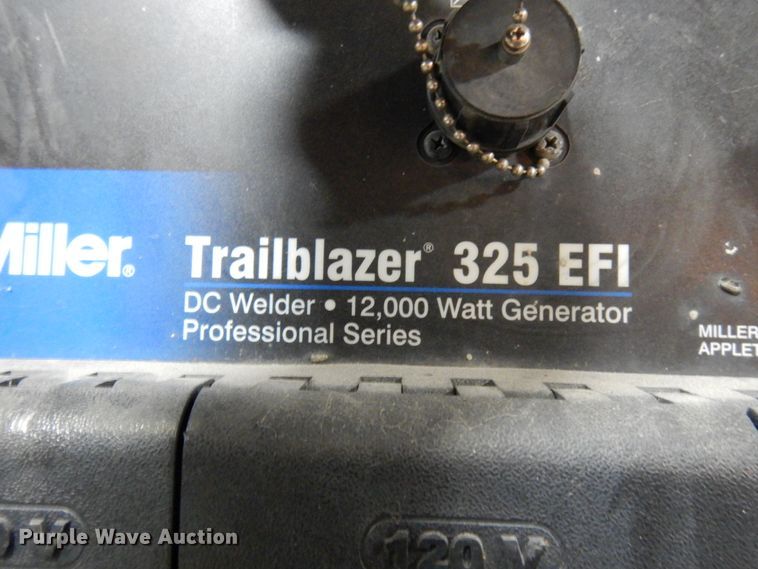 image for item HX9628 Miller Trailblazer 325 EFI welder/generator