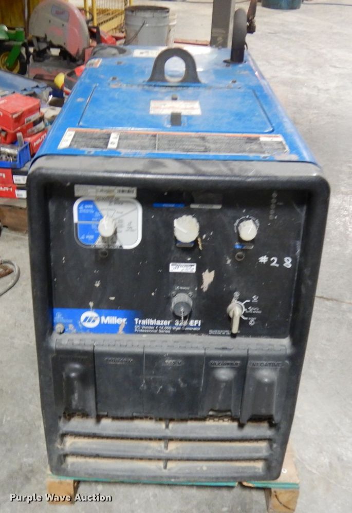 image for item HX9633 Miller Trailblazer 325 EFI welder/generator