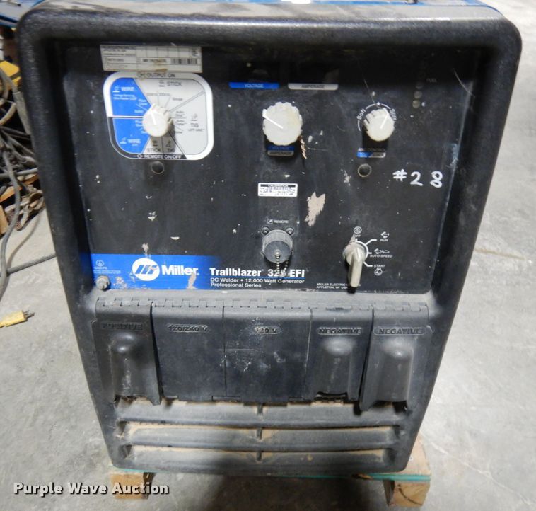 image for item HX9633 Miller Trailblazer 325 EFI welder/generator